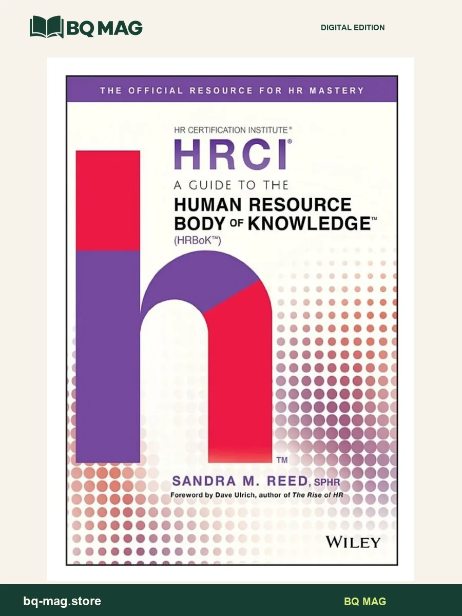 A Guide to the Human Resource Body of Knowledge (HRBoK) — 1st Edition — BQ MAG cover