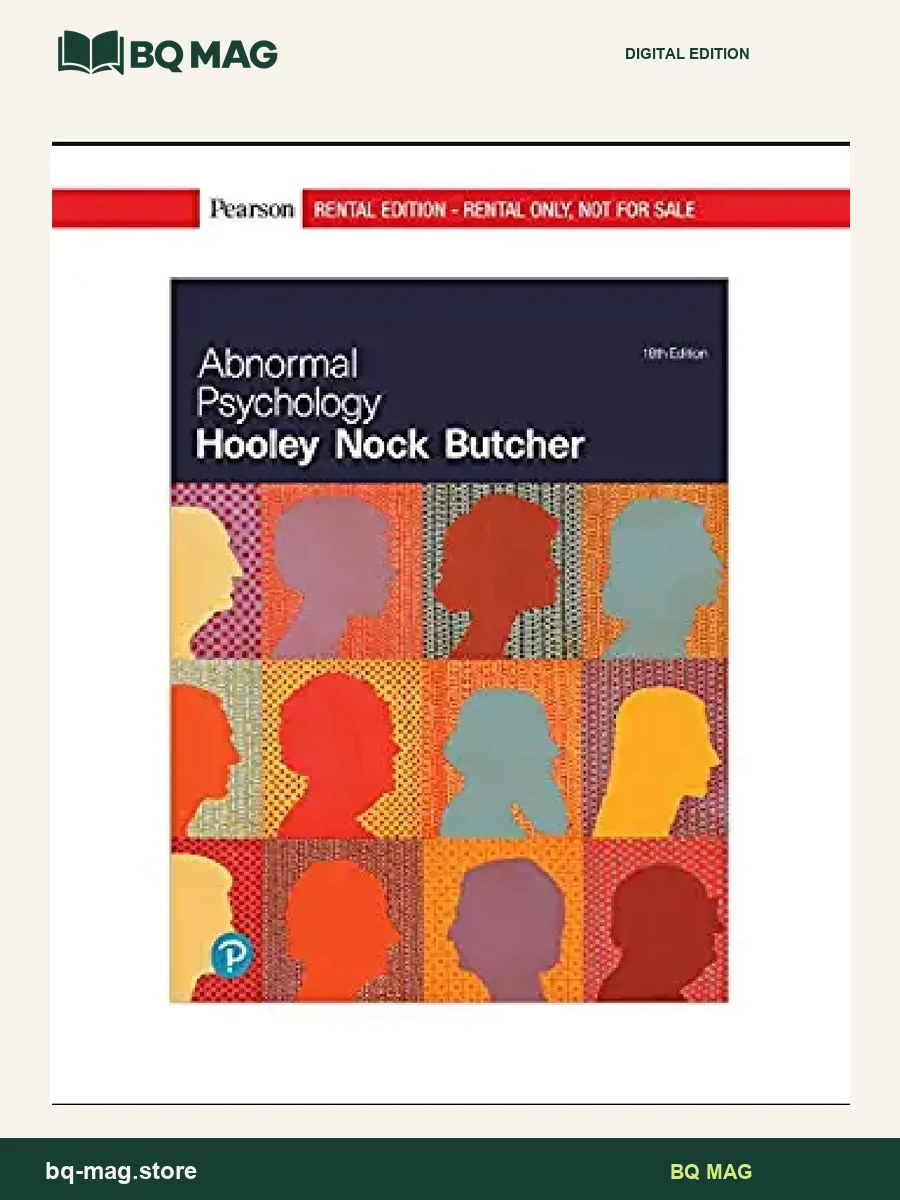 Abnormal Psychology — BQ MAG cover