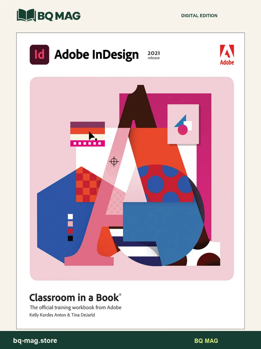 Adobe InDesign Classroom in a Book — BQ MAG cover