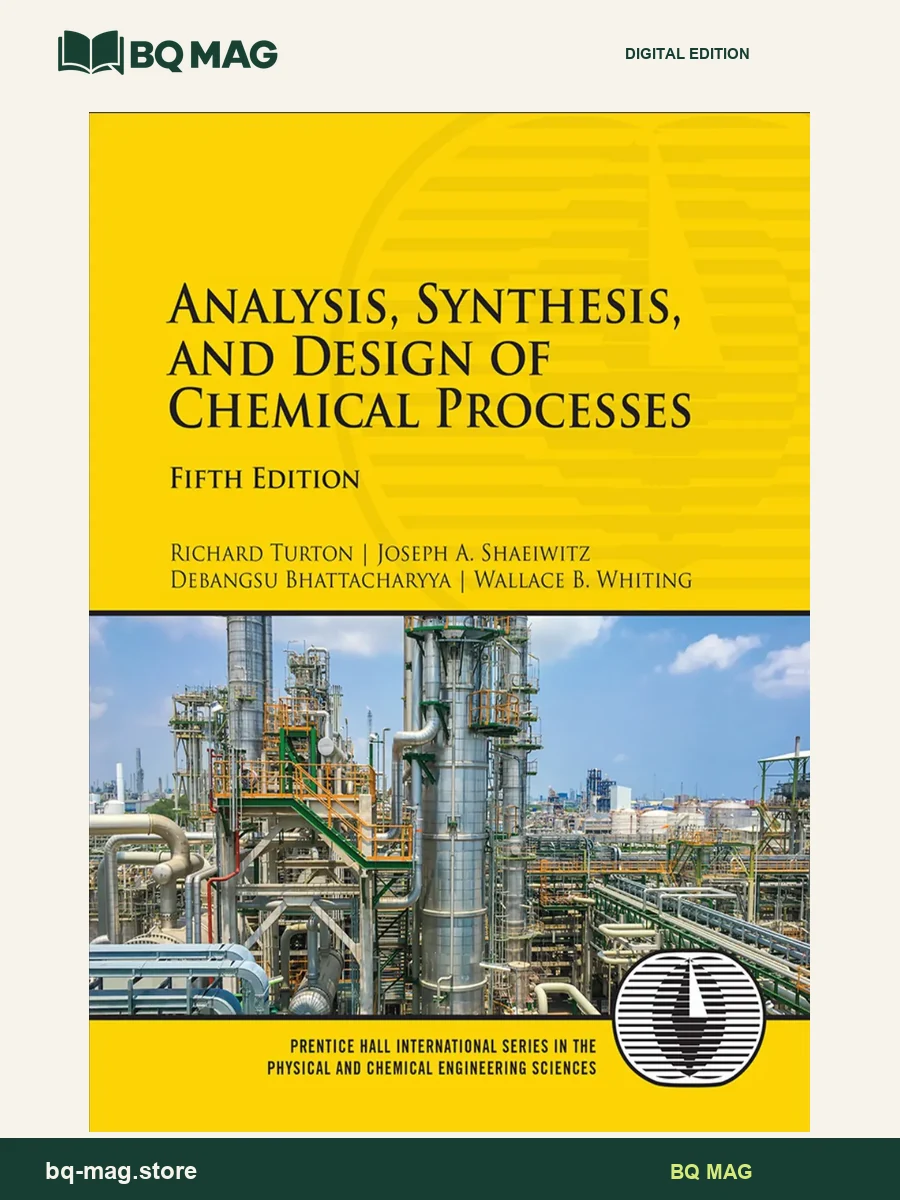 Analysis, Synthesis, and Design of Chemical Processes, Fifth Edition — BQ MAG cover