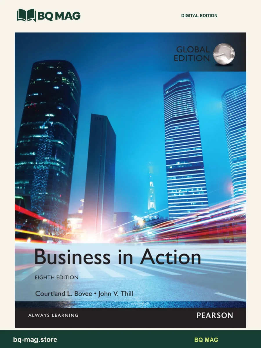 Business in action — 8th Edition — BQ MAG cover