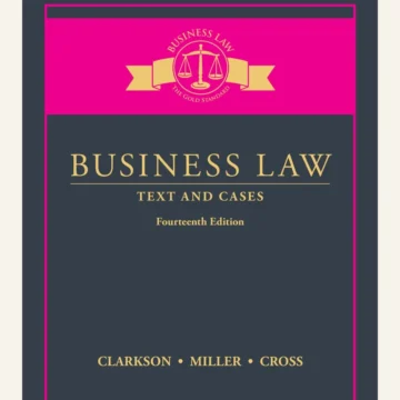Business law text and cases — 14th Edition — BQ MAG cover