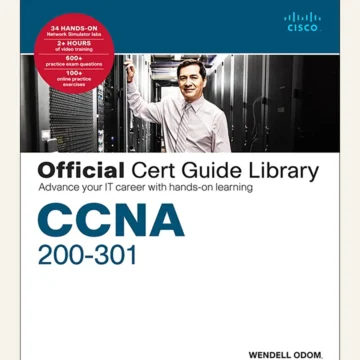 CCNA 200-301 Official Cert Guide Library, 1 e — 1st Edition — BQ MAG cover