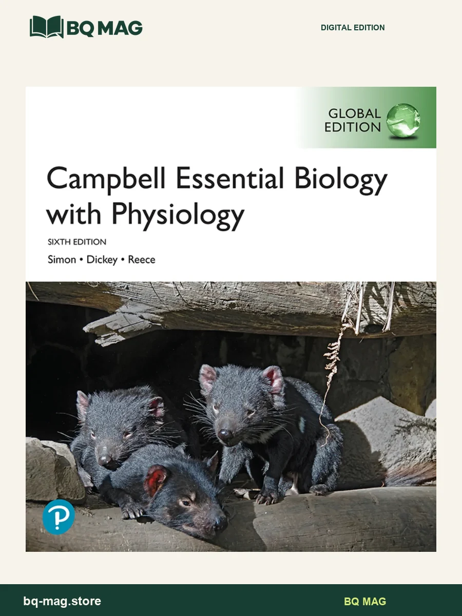 Campbell essential biology with physiology — BQ MAG cover