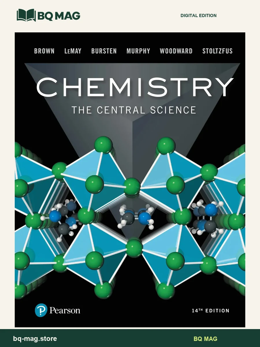 Chemistry The Central Science, 14th Edition — BQ MAG cover