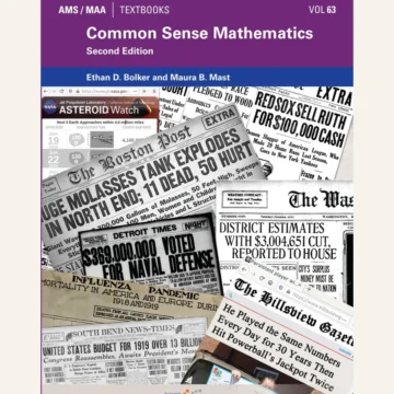Common Sense Mathematics Second Edition — BQ MAG cover