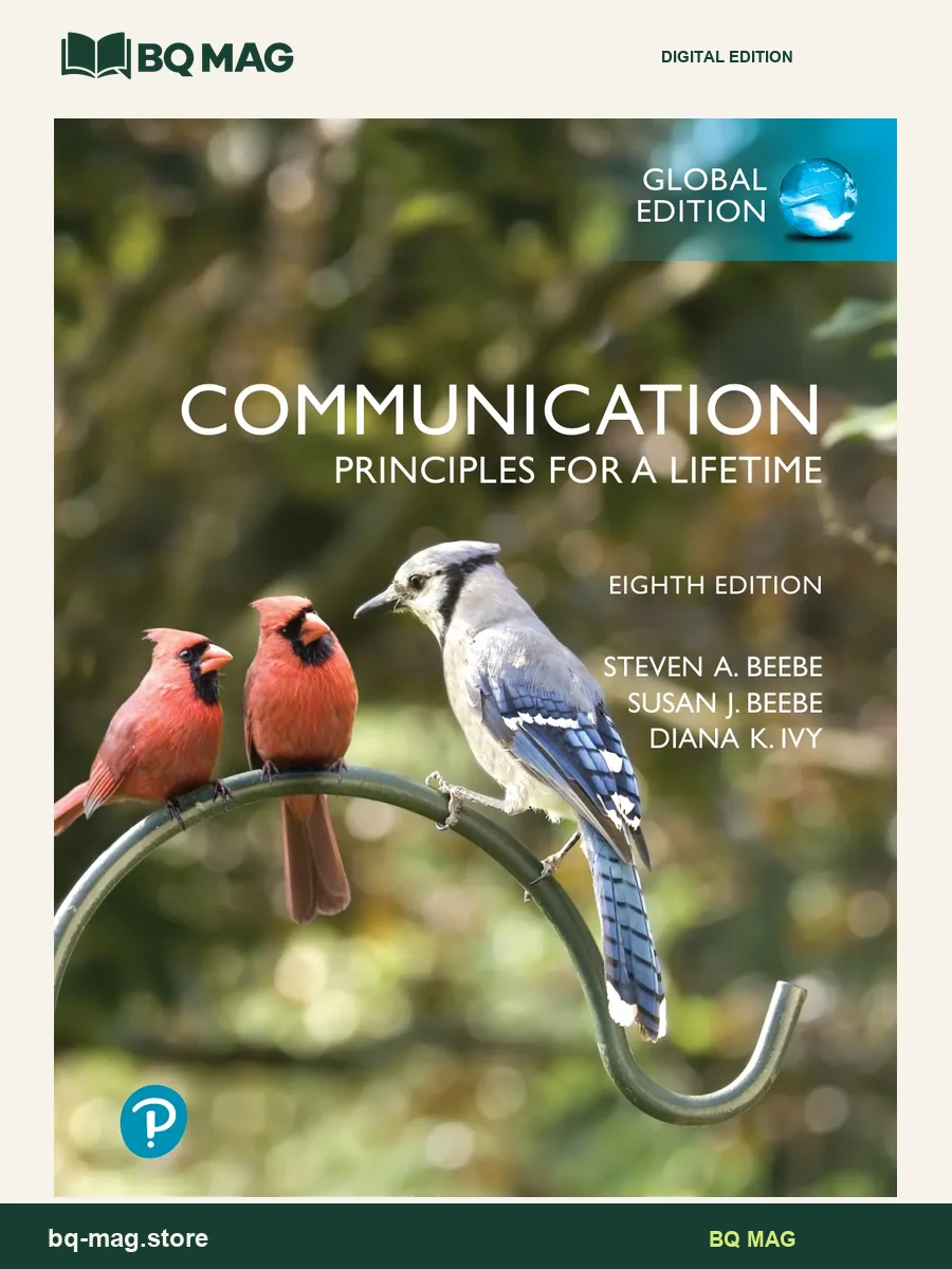 Communication Principles for a Lifetime, Global Edition, 8th Edition — BQ MAG cover